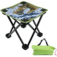 Los mejores  - Idepet Taburete Plegable para Acampar- Taburete Plegable- Taburete Plegable para Pesca- Iideal para Viajes de Pesca…